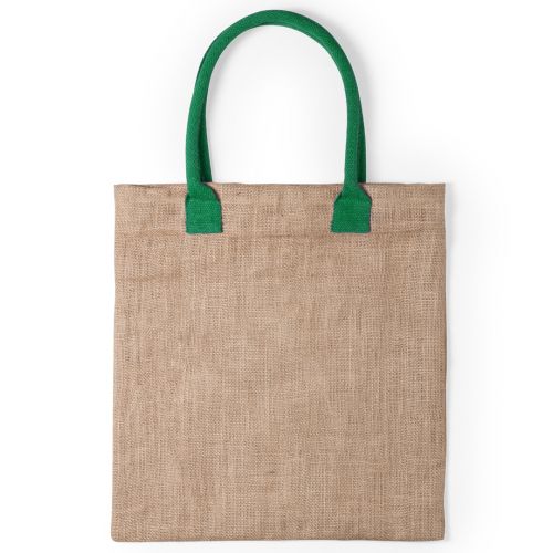 Jute Tasche | farbige Henkel - Bild 6